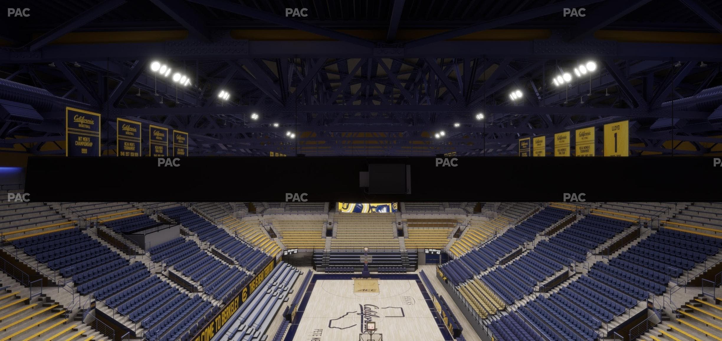 Haas Pavilion - Section 9 Seat View