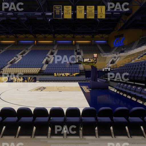 Haas Pavilion - Section Chairback 15 L Seat View