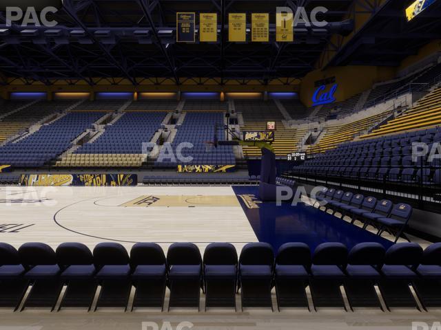 Haas Pavilion - Section Chairback 15 L Seat View Haas Pavilion - Section Chairback 15 L Seat View