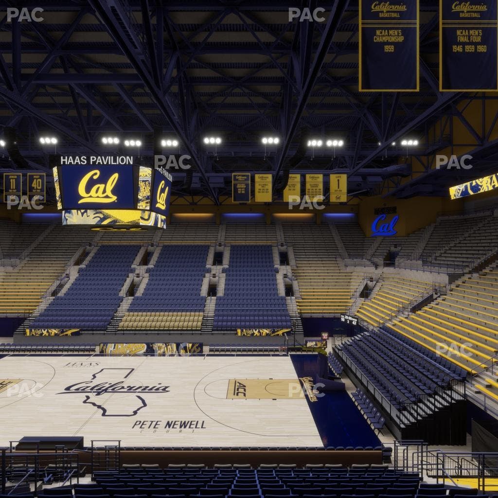 Haas Pavilion - Section Chairback 15 Seat View