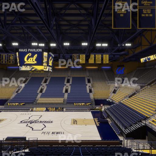 Haas Pavilion - Section Chairback 15 Seat View