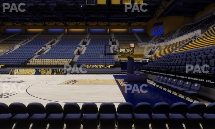 Haas Pavilion - Section Chairback 15 Seat View