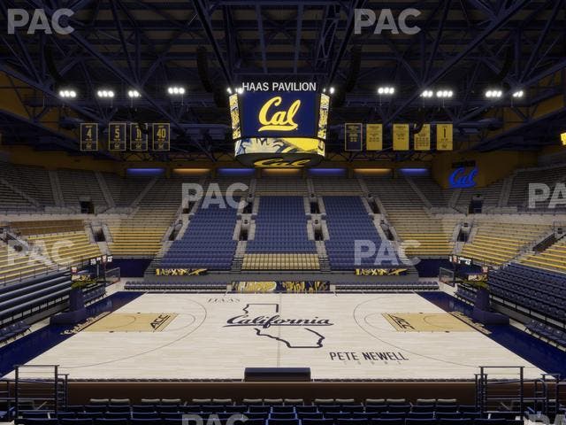 Haas Pavilion - Section Chairback 16 Seat View