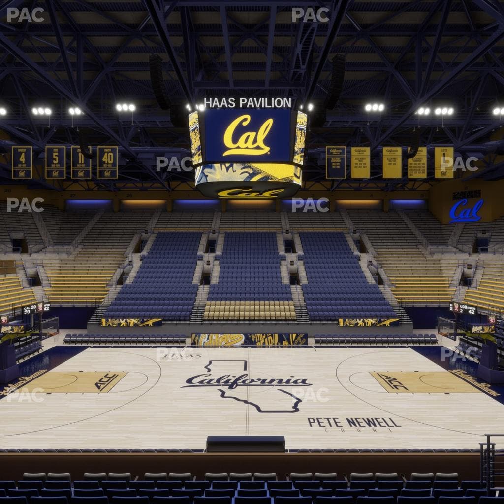 Haas Pavilion - Section Chairback 16 Seat View