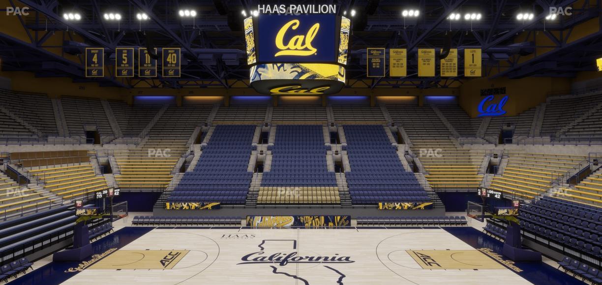 Haas Pavilion - Section Chairback 16 Seat View
