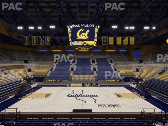 Haas Pavilion - Section Chairback 16 Seat View Haas Pavilion - Section Chairback 16 Seat View