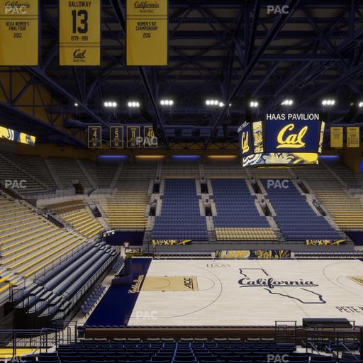 Haas Pavilion - Section Chairback 17 Seat View