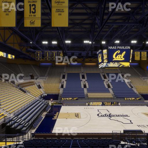 Haas Pavilion - Section Chairback 17 Seat View