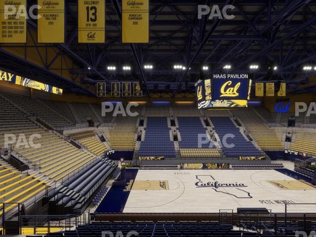 Haas Pavilion - Section Chairback 17 Seat View Haas Pavilion - Section Chairback 17 Seat View