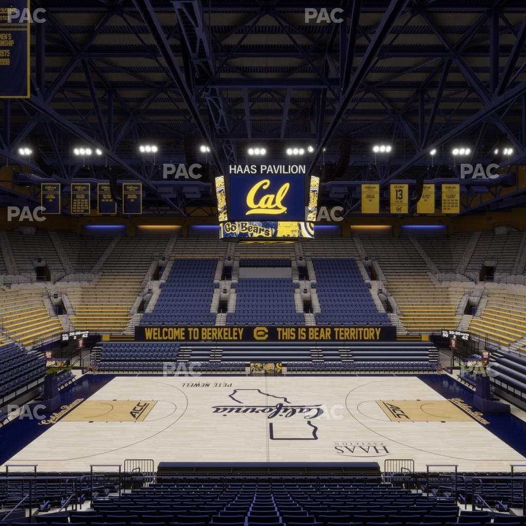 Haas Pavilion - Section Chairback 2 Seat View