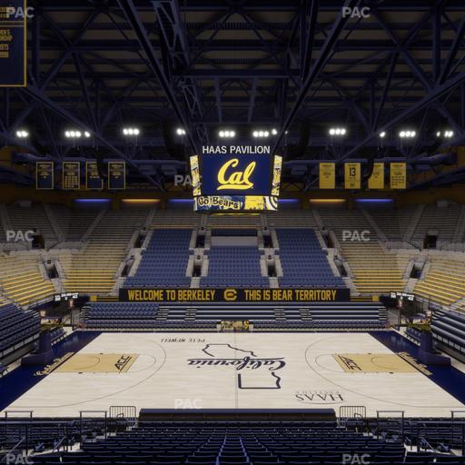 Haas Pavilion - Section Chairback 2 Seat View