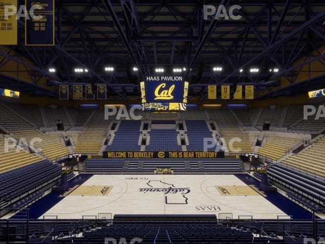 Haas Pavilion - Section Chairback 2 Seat View