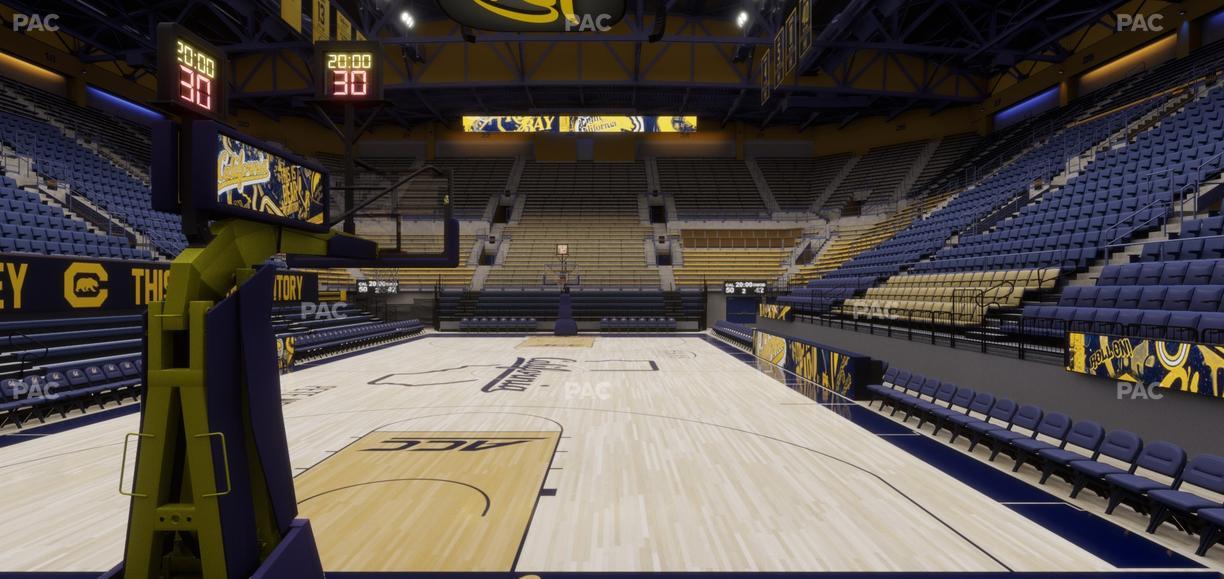 Haas Pavilion - Section Chairback 9 Seat View