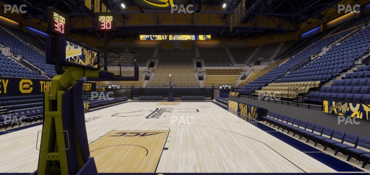 Haas Pavilion - Section Chairback 9 Seat View