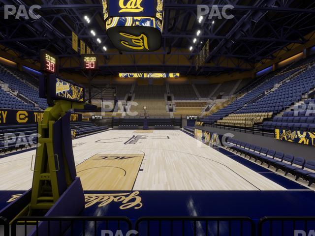 Haas Pavilion - Section Chairback 9 Seat View Haas Pavilion - Section Chairback 9 Seat View