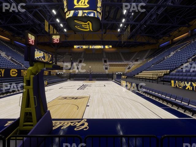 Haas Pavilion - Section Chairback 9 Seat View Haas Pavilion - Section Chairback 9 Seat View