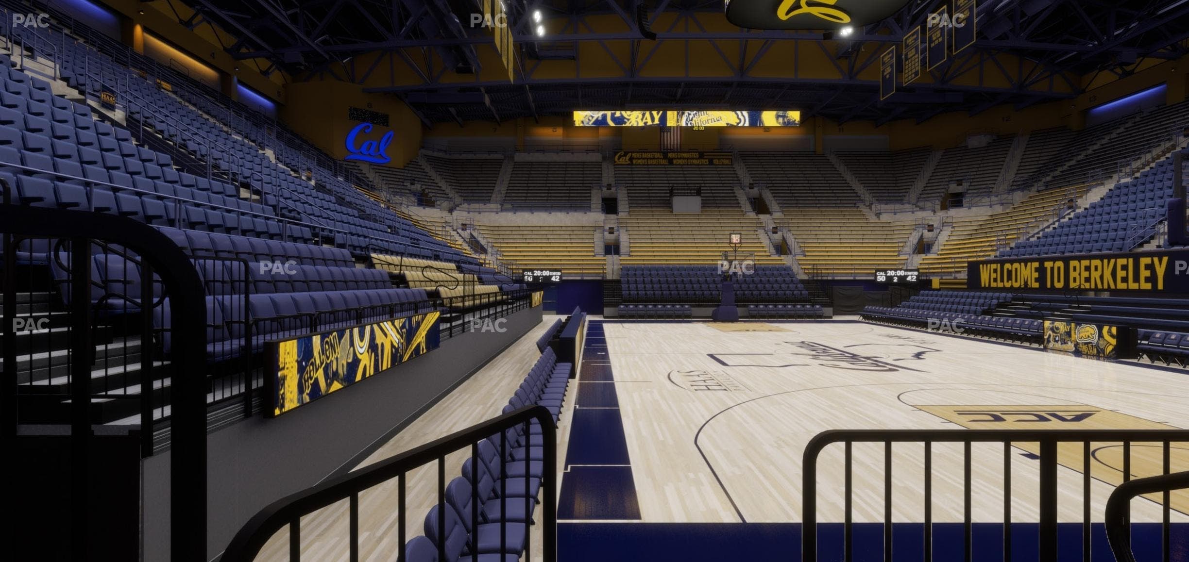 Haas Pavilion - Section Ga Seating Seat View