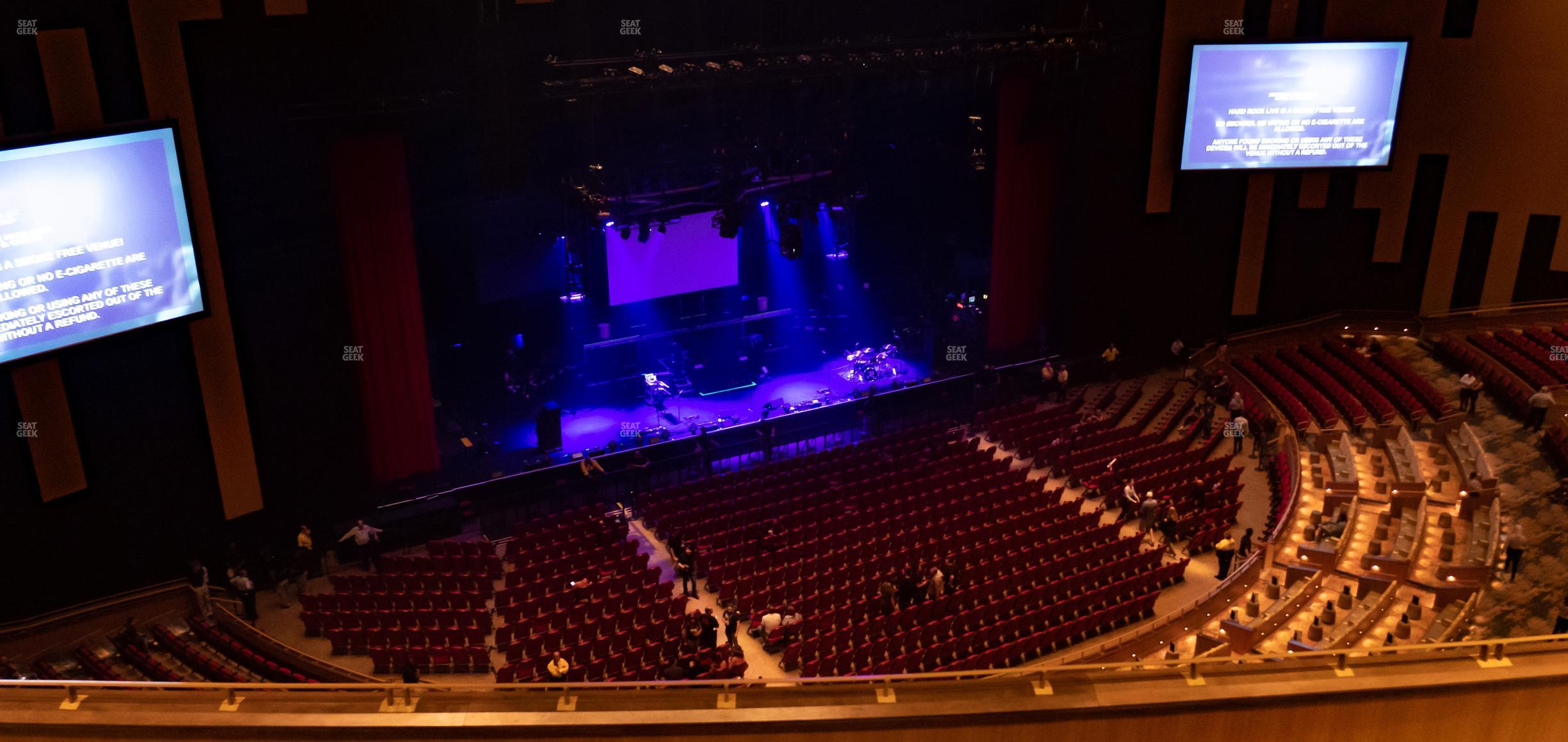 Hard Rock Live - Hollywood - Section 205 Seat View | SeatGeek Hard Rock Live - Hollywood - Section 205 Seat View | SeatGeek