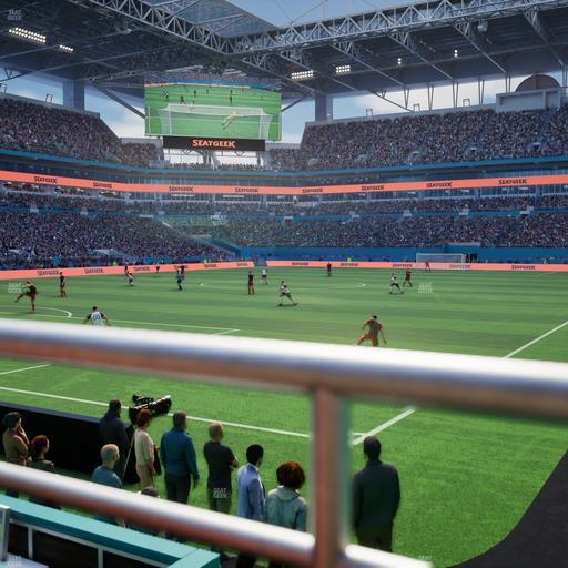 Hard Rock Stadium - Section 101 Seat View