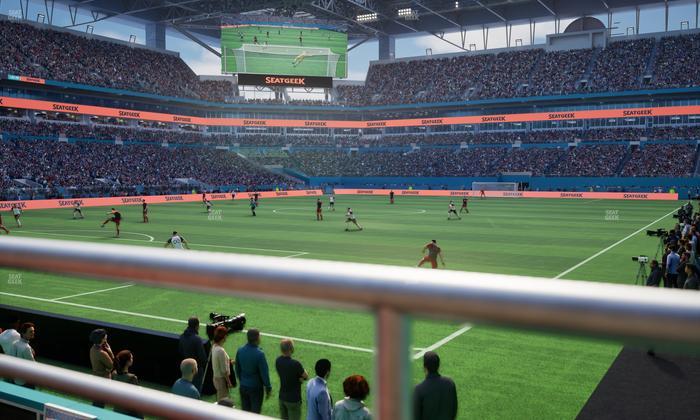 Hard Rock Stadium - Section 101 Seat View