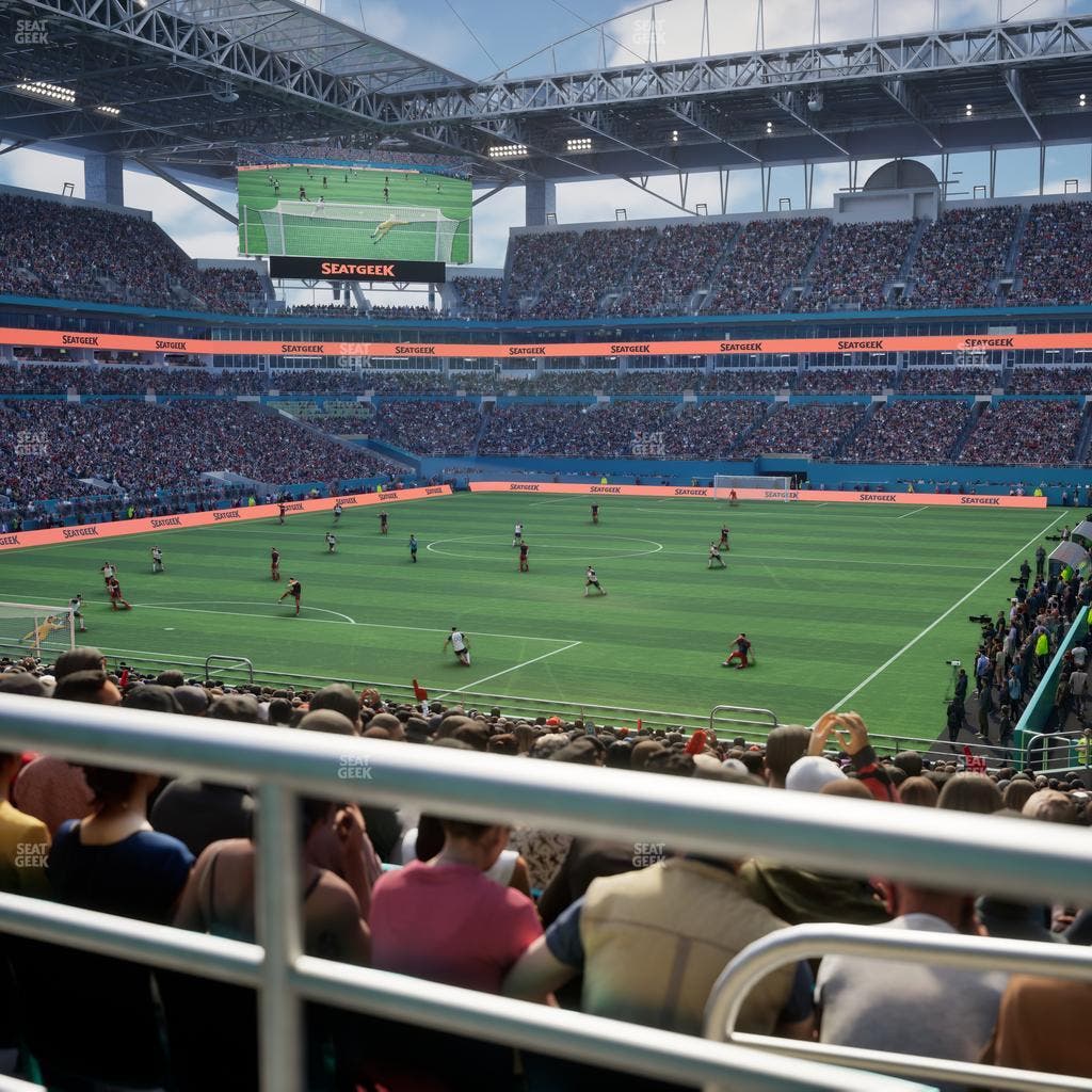 Hard Rock Stadium - Section 101 Seat View