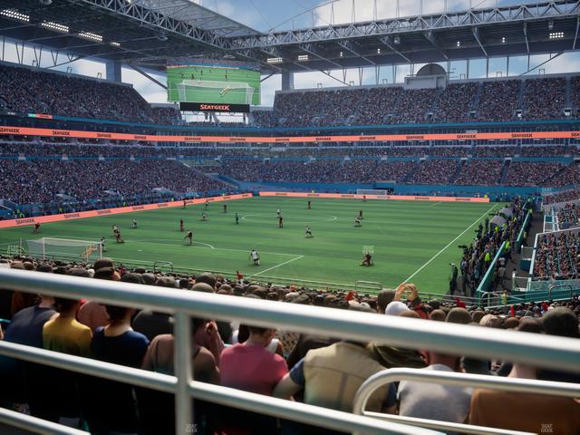 Hard Rock Stadium - Section 101 Seat View Hard Rock Stadium - Section 101 Seat View