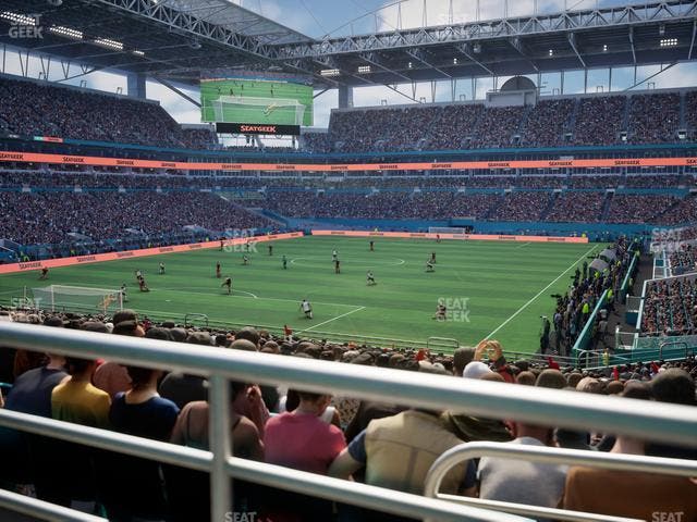 Hard Rock Stadium - Section 101 Seat View