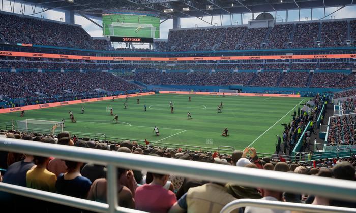 Hard Rock Stadium - Section 101 Seat View