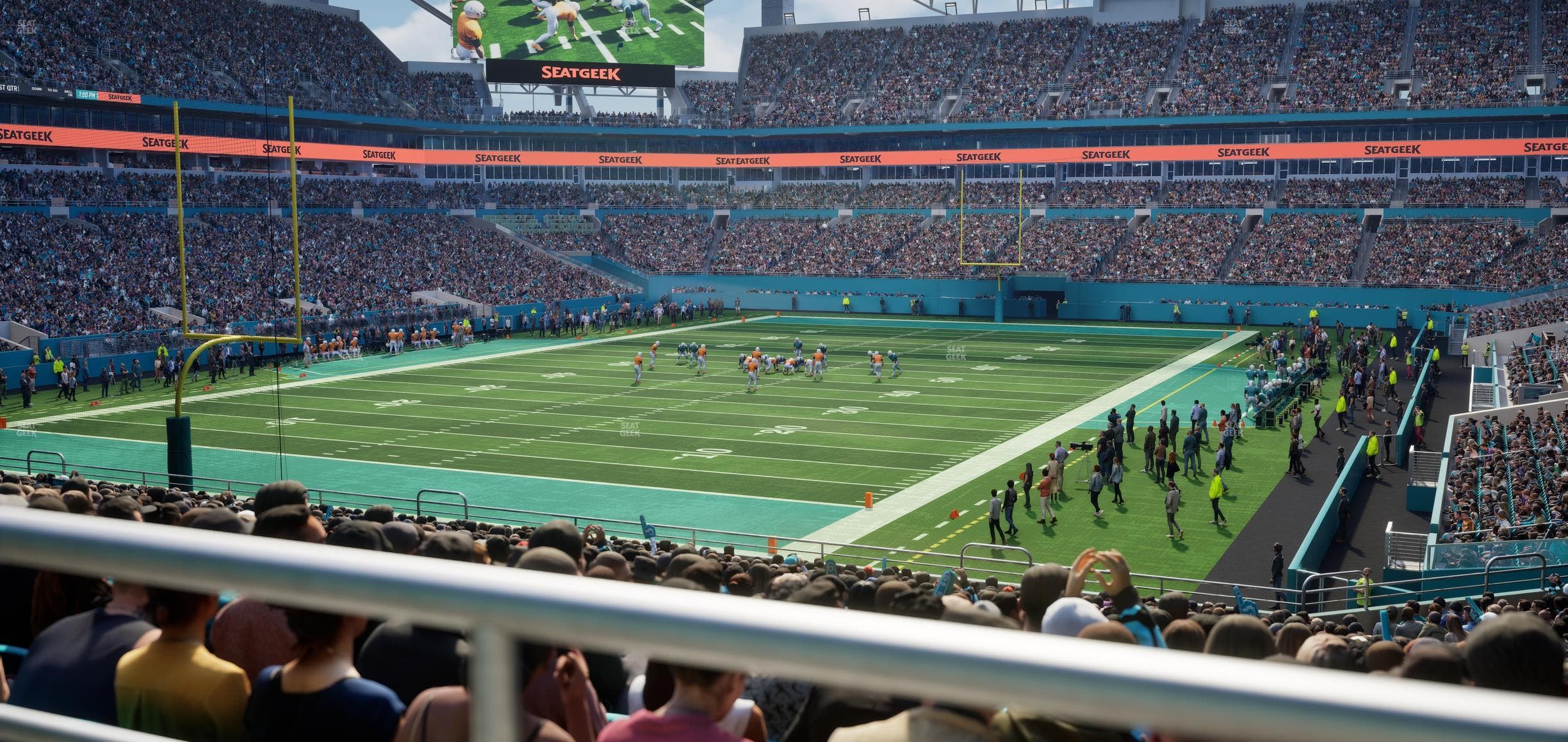 Hard Rock Stadium - Section 101 Seat View