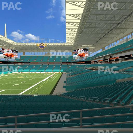 Hard Rock Stadium - Section 101 Seat View