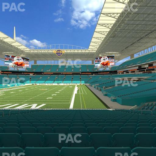Hard Rock Stadium - Section 102 Seat View