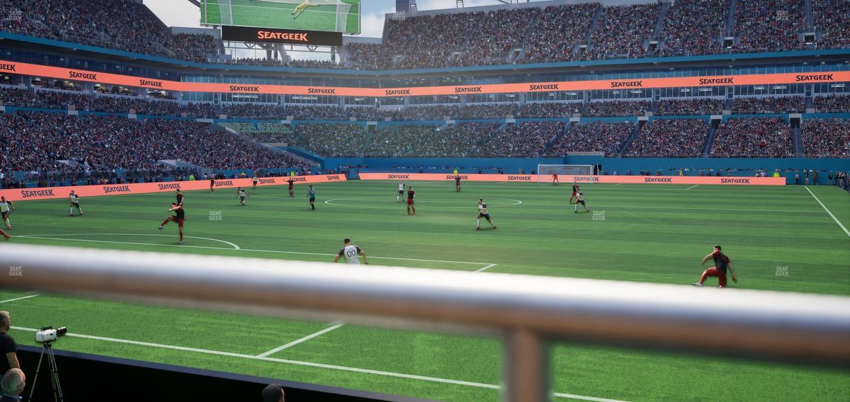 Hard Rock Stadium - Section 102 Seat View