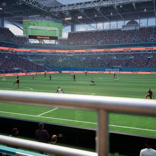 Hard Rock Stadium - Section 102 Seat View