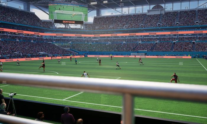 Hard Rock Stadium - Section 102 Seat View