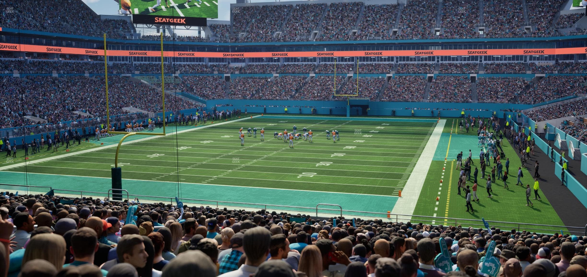 Hard Rock Stadium - Section 102 Seat View