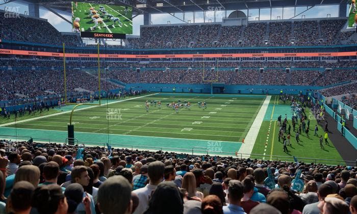 Hard Rock Stadium - Section 102 Seat View