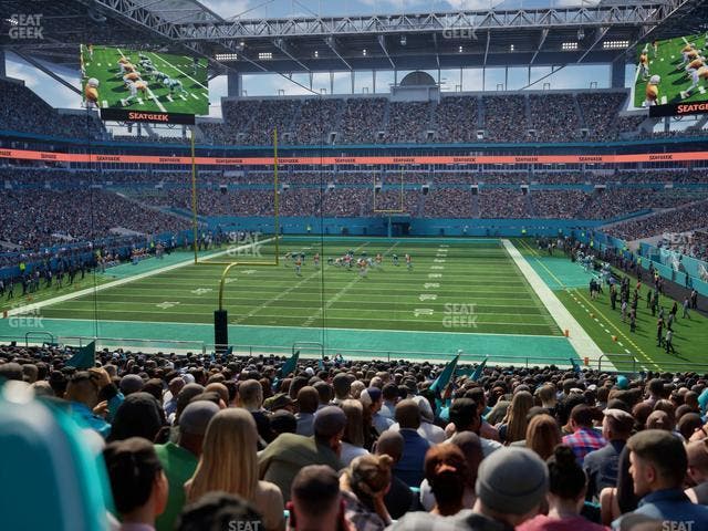 Hard Rock Stadium - Section 103 Seat View