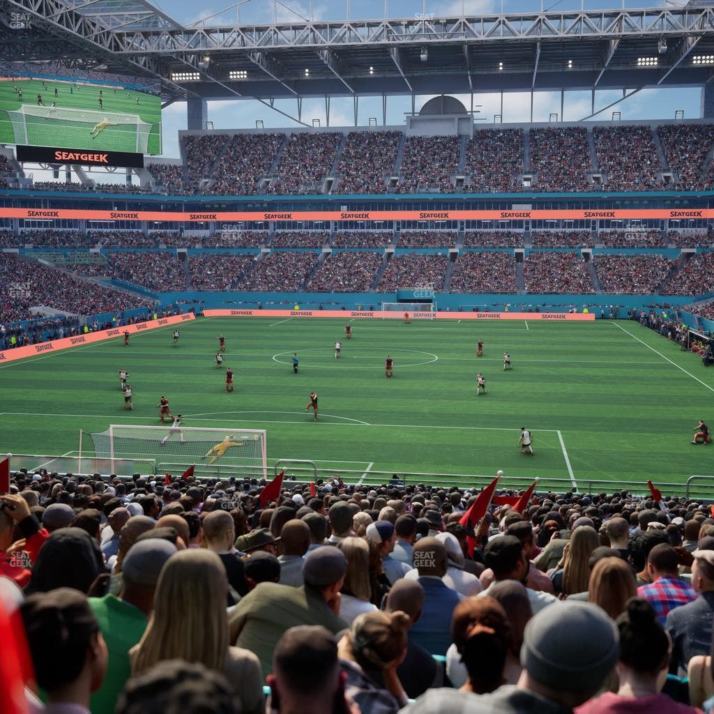 Hard Rock Stadium - Section 103 Seat View
