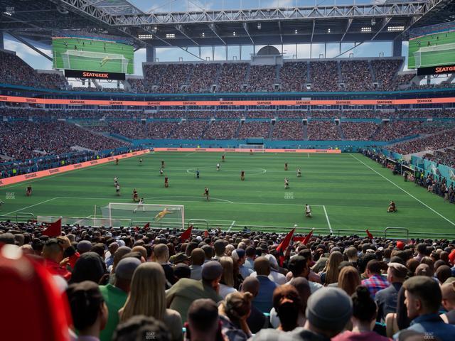 Hard Rock Stadium - Section 103 Seat View Hard Rock Stadium - Section 103 Seat View