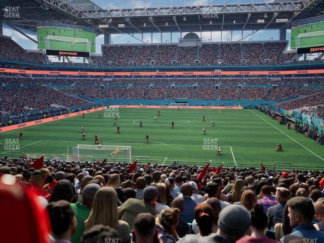 Hard Rock Stadium - Section 103 Seat View