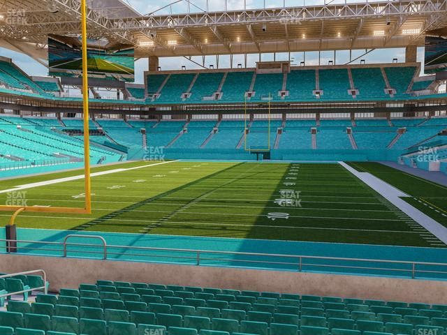 Hard Rock Stadium - Section 103 Seat View