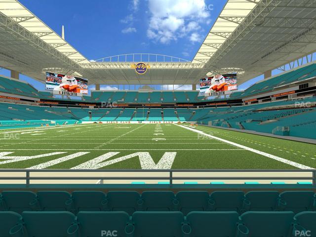 Hard Rock Stadium - Section 103 Seat View