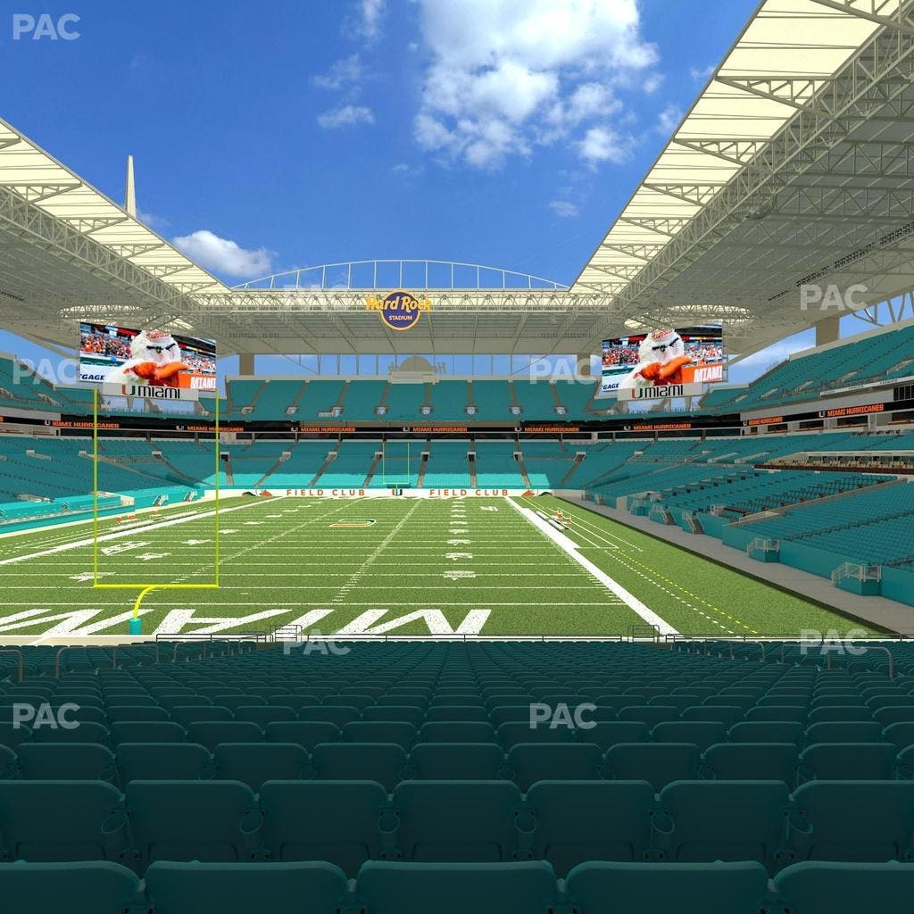 Hard Rock Stadium - Section 103 Seat View