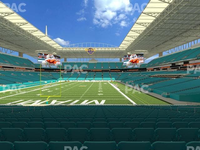 Hard Rock Stadium - Section 103 Seat View