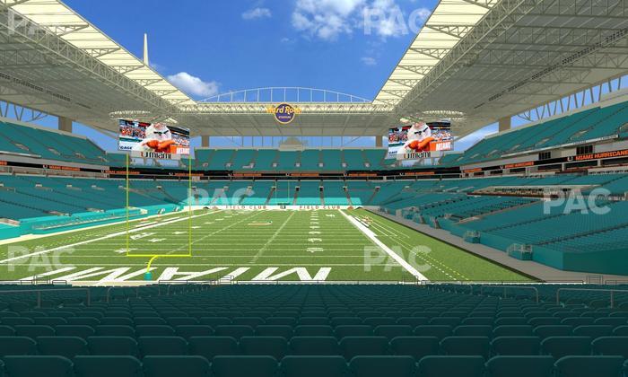 Hard Rock Stadium - Section 103 Seat View