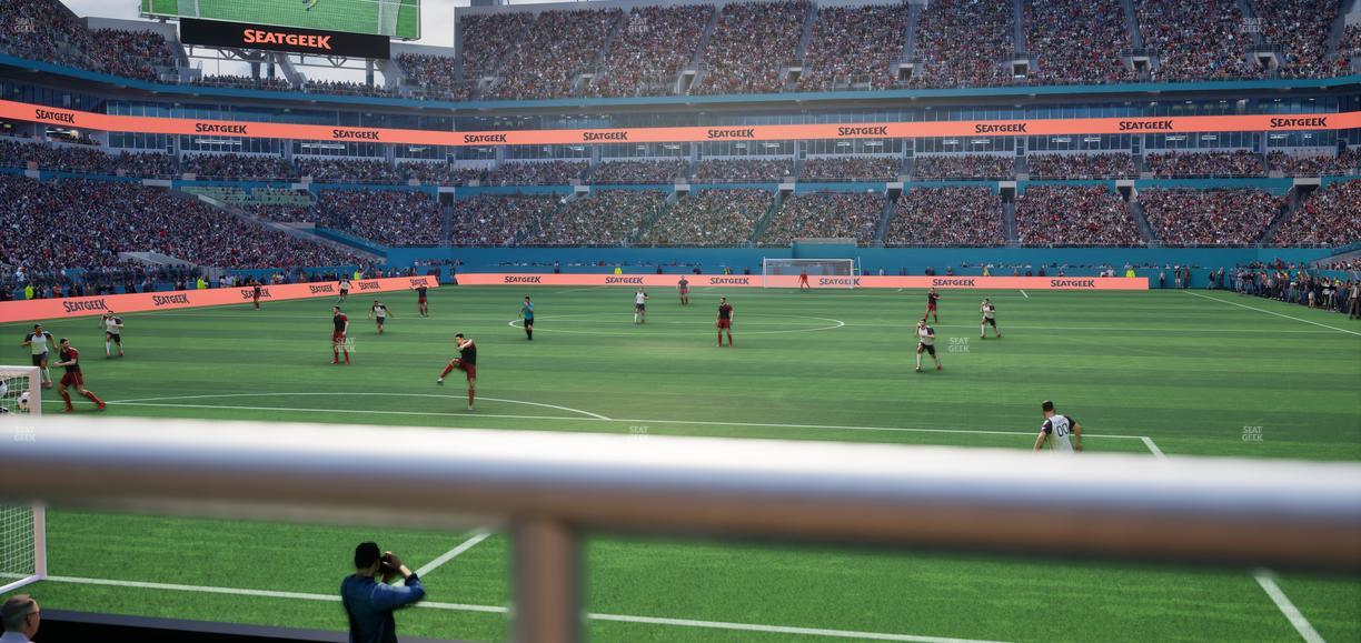 Hard Rock Stadium - Section 103 Seat View