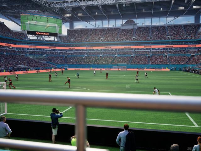 Hard Rock Stadium - Section 103 Seat View