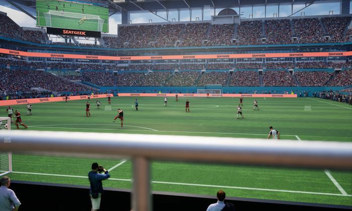 Hard Rock Stadium - Section 103 Seat View