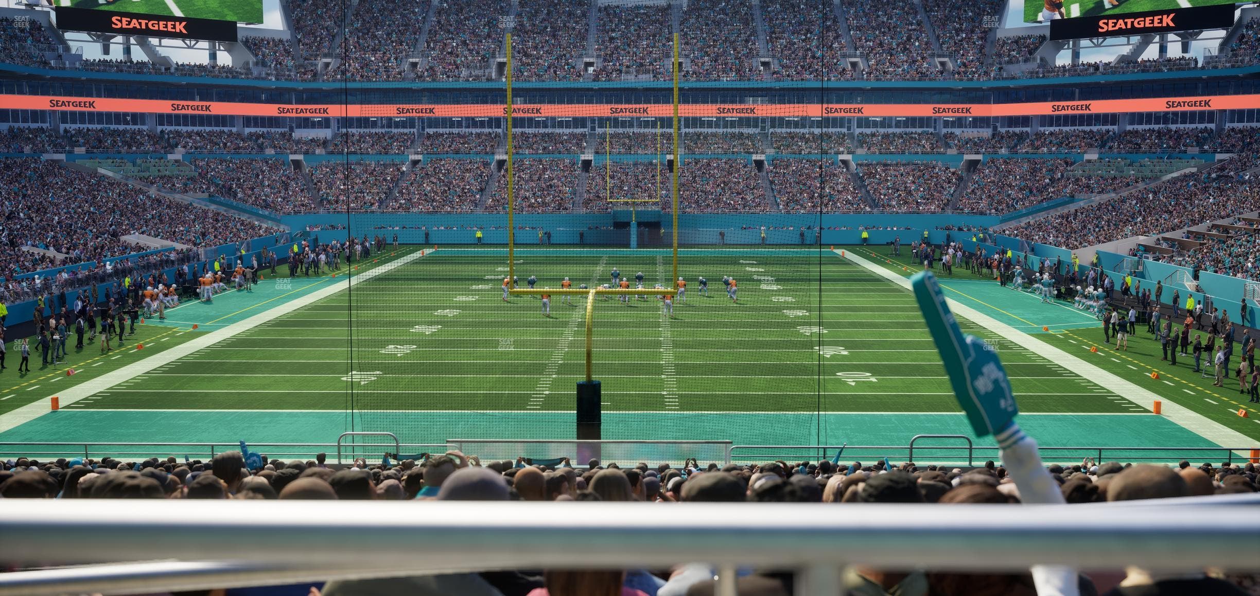 Hard Rock Stadium - Section 104 Seat View
