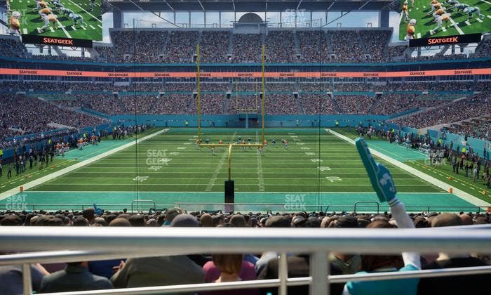 Hard Rock Stadium - Section 104 Seat View